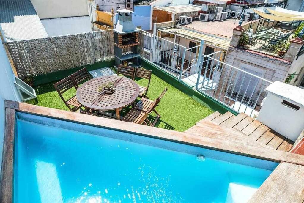 Casa Con Piscina Junto Catedral De Sevilla Exterior foto